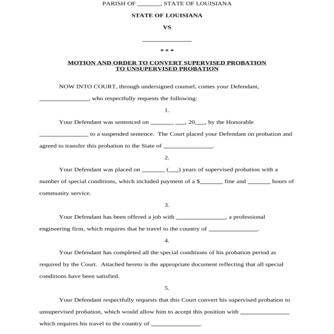 What Does Supervised Probation Mean