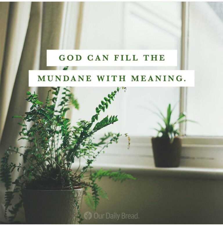 What Does Living For God Mean