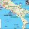 Map Of Coastal Italy