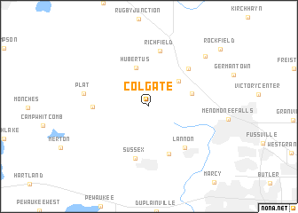 Colgate Map