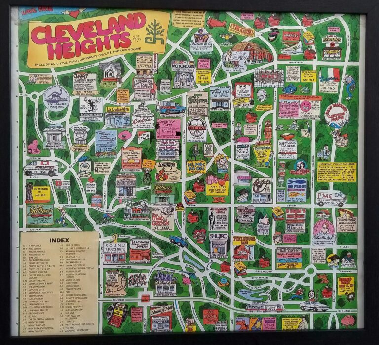 Map Of Cleveland Heights