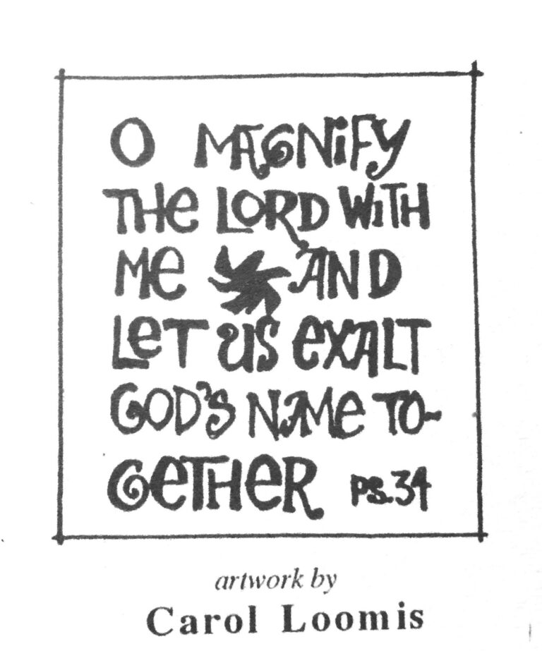What Does It Mean To Magnify The Lord