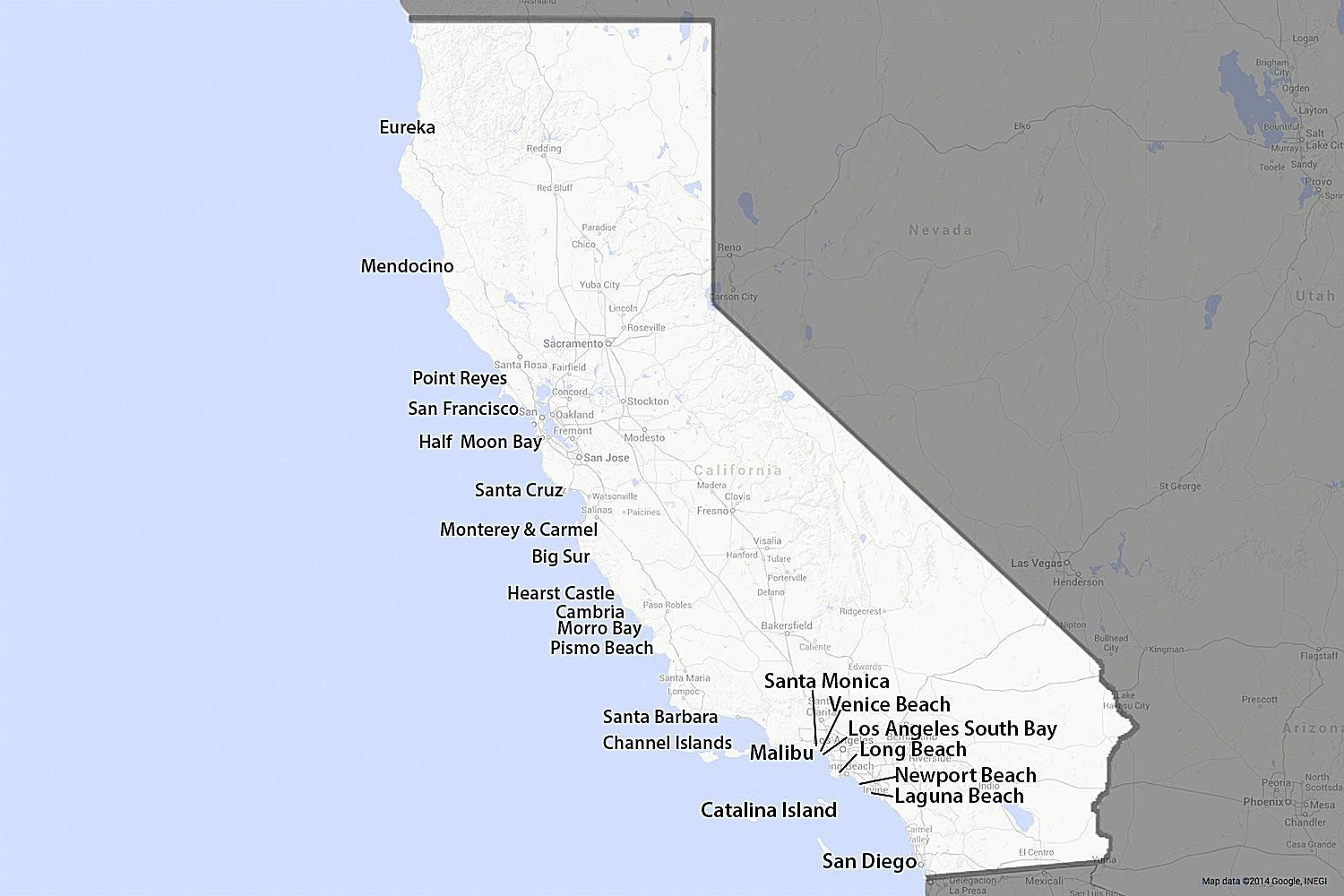 A Guide to California's Coast