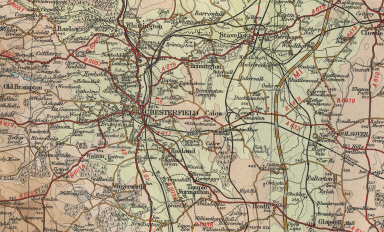 Map Of Chesterfield