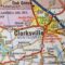 Map Of Clarksville Tennessee