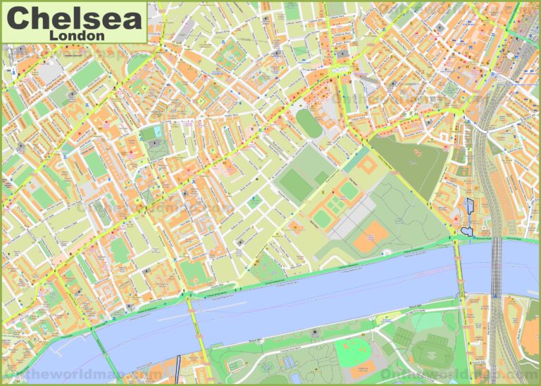Map Of Chelsea