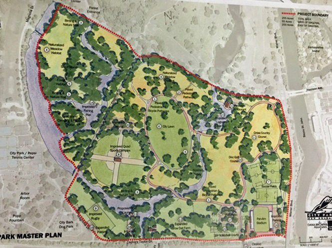 New Orleans City Park Map