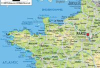 Map Of Coastal France