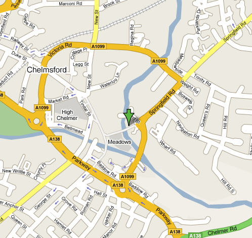 Chelmsford Map