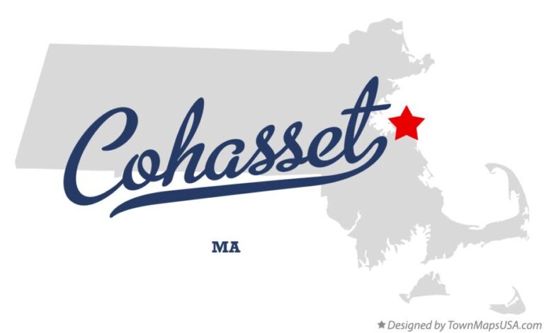 Map Of Cohasset Ma
