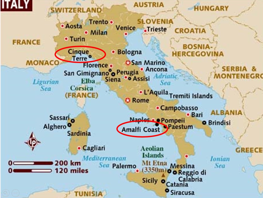 A Guide to Coastal Italy: Amalfi Coast & Cinque Terre
