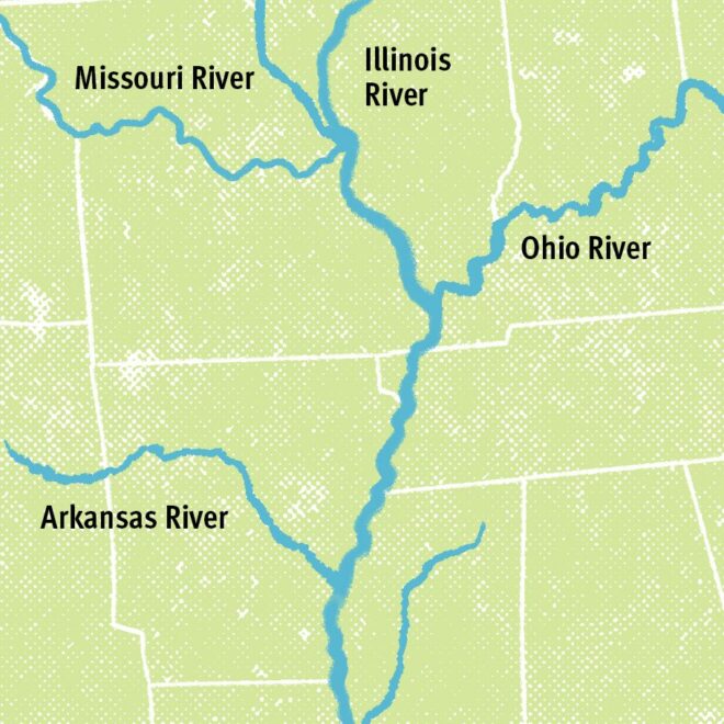 Map Of Chicago River