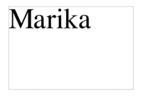 What Does Marika Mean
