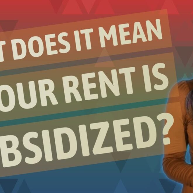 What Does Rent Subsidy Mean