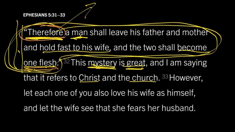 What Does One Flesh” Mean Spiritually