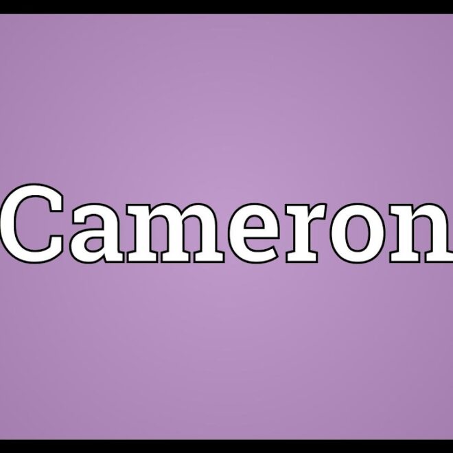 What Does The Name Cameron Mean In The Bible