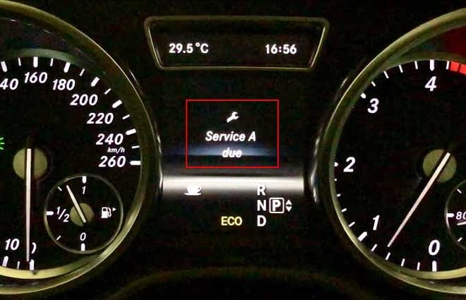 What Does Service A Mean On A Mercedes Benz
