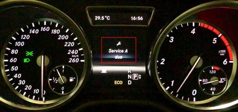 What Does Service A Mean On A Mercedes Benz