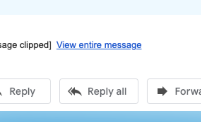 What Does Message Clipped Mean In Gmail
