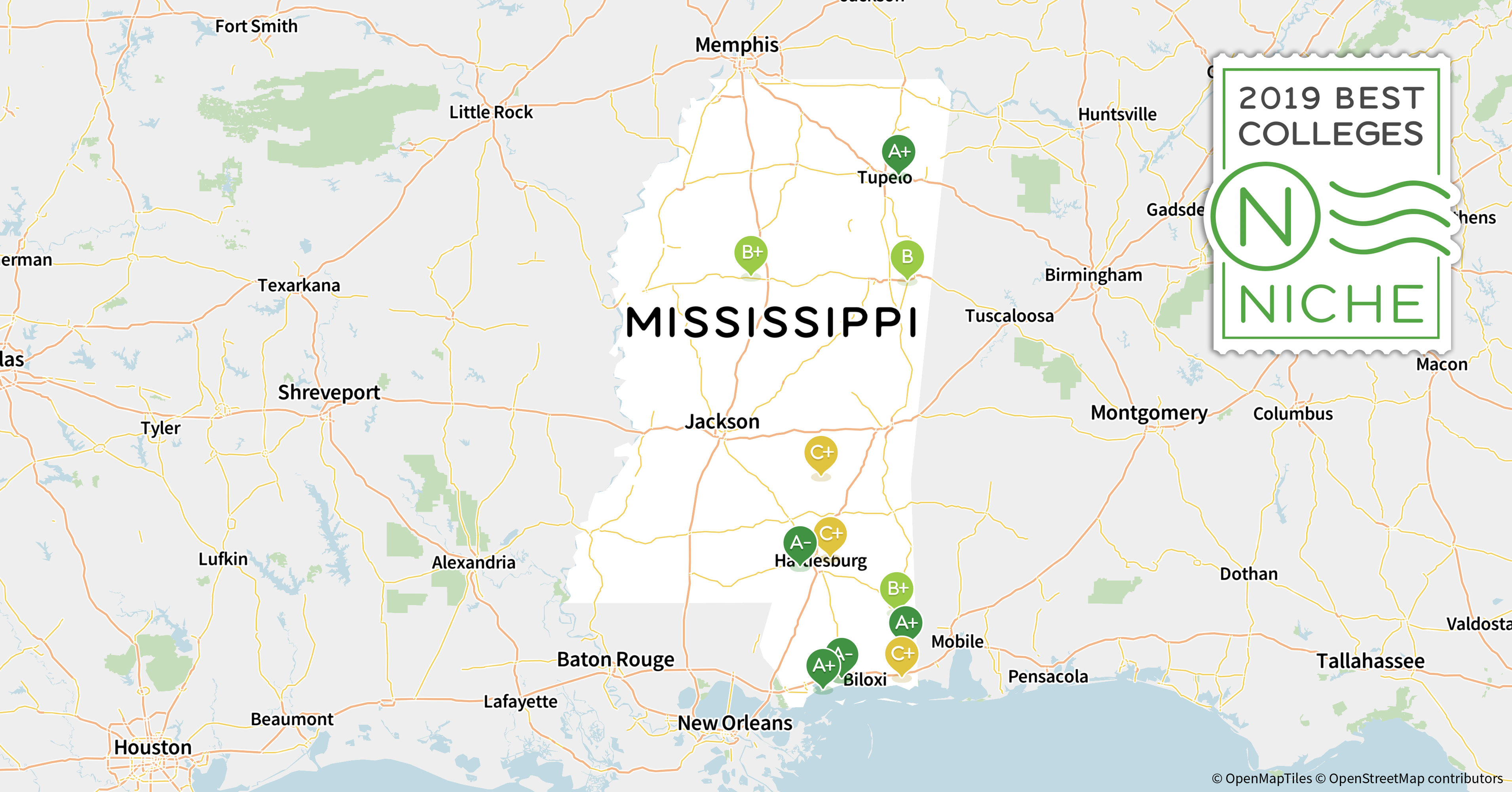 2019 Top Colleges for Veterinary Studies in Mississippi
