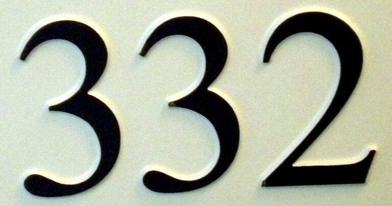 What Does 332 Mean