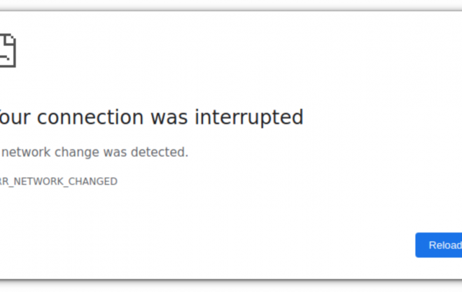 What Does A Network Change Was Detected Mean