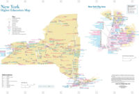 Map Of Colleges In Upstate New York