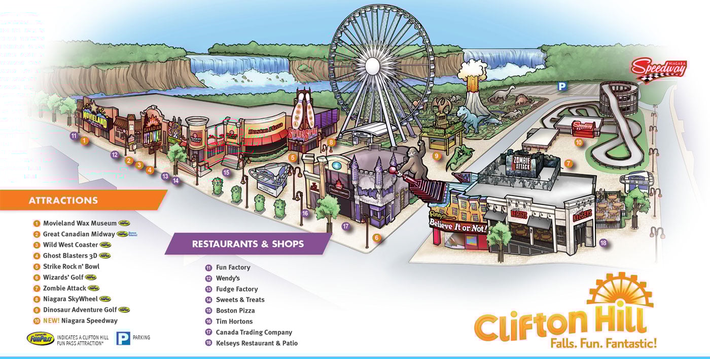Clifton Hill Map Gallery
