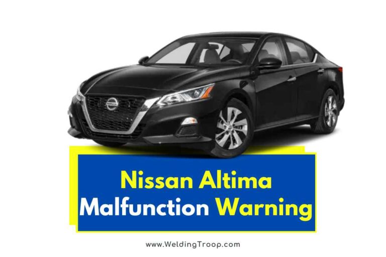 What Does Malfunction Mean On Nissan Altima