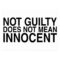 What Does Not Guilty Mean In Court