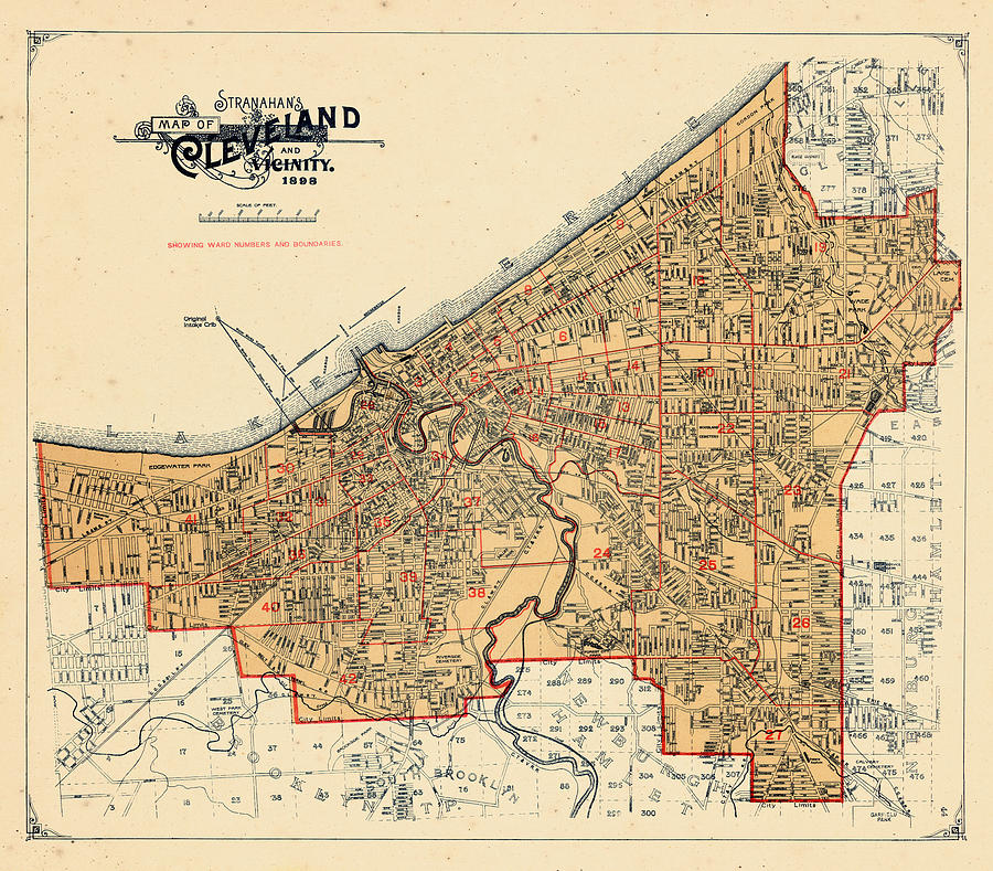 Historic Map of Cuyahoga County