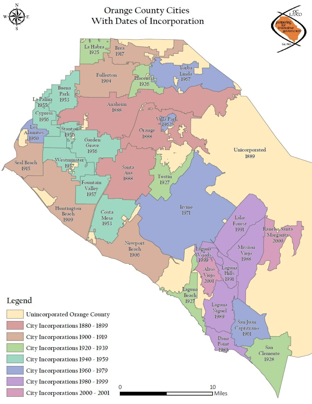 Orange County Maps