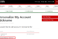 What Does Bank Account Nickname Mean