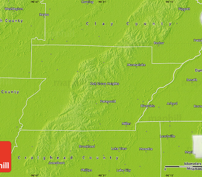 Map Of Greene County Missouri