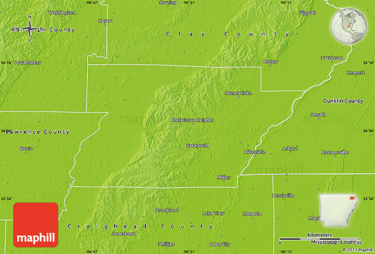 Map Of Greene County Missouri