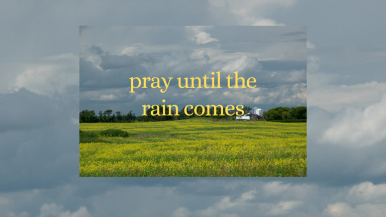 What Does It Mean When It Rains After You Pray