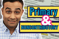 What Does Primary And Noncontributory Mean