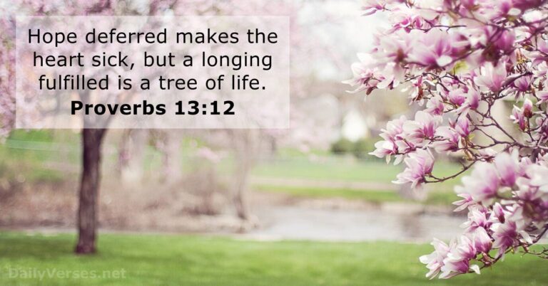 What Does Proverbs 13 12 Mean