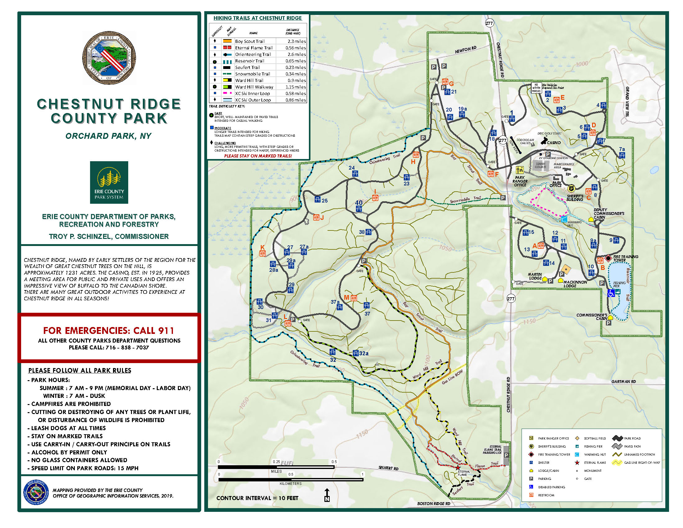 Chestnut Ridge Park Map: The Ultimate Guide To Exploring The Great