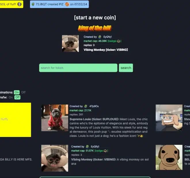 What Does Ticker Mean On Pump.Fun