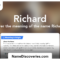 What Does The Name Richard Mean Spiritually