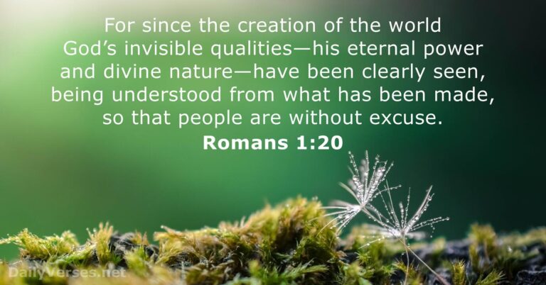 What Does Romans 1 20 Mean