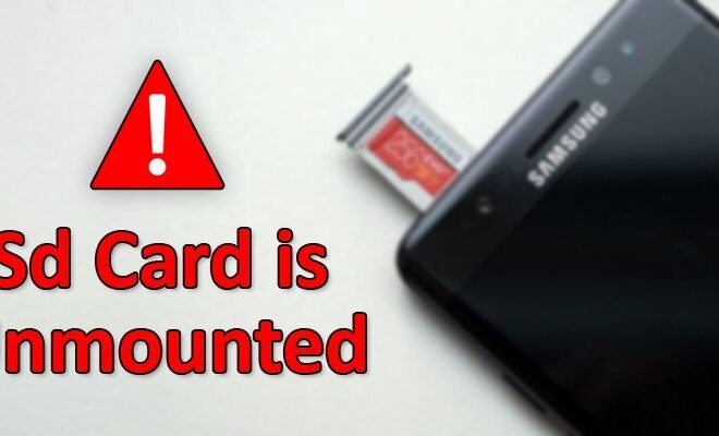 What Does Sd Card Mounted Mean