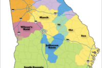 Map Of Civil War Sites In Georgia