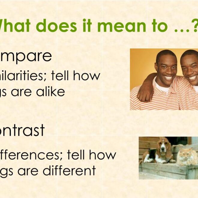 What Does Wo Contrast Mean