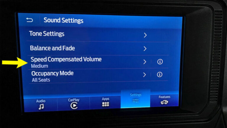 What Does Speed Compensated Volume Mean
