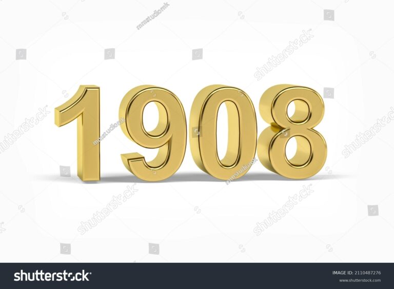 What Does 1908 Mean