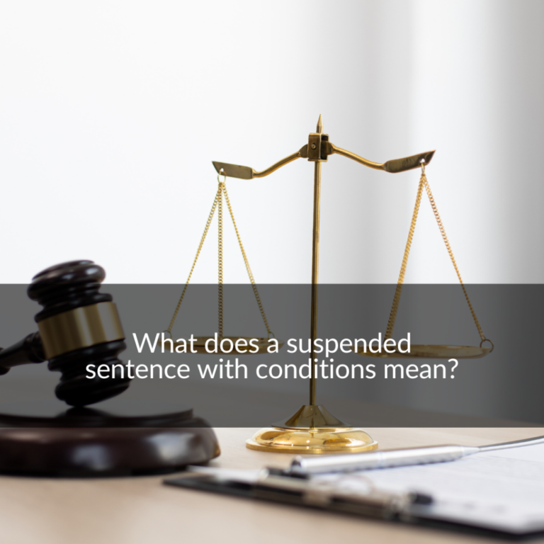 What Does 2 Year Suspended Sentence Mean