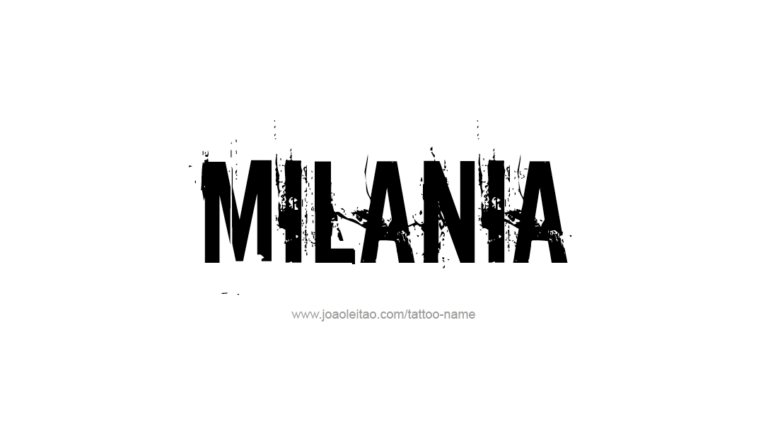 What Does Milania Mean In Italian