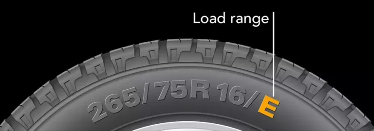What Does Load Range E On A Tire Mean